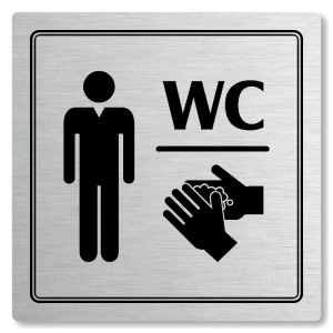 Piktogram WC muži